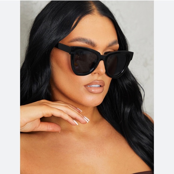 🍋2/$30 New PLT Tortoise Flared Rounded Sunglasses - Picture 4 of 4